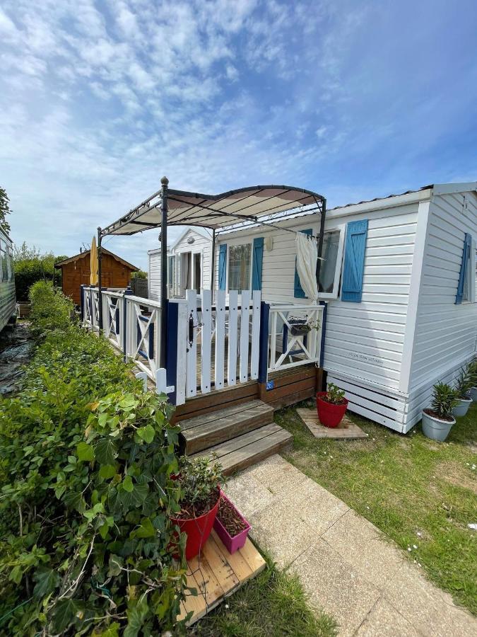 Sylvie Proprietaire Du Mobil-Home Saint-Pair-sur-Mer Exterior foto