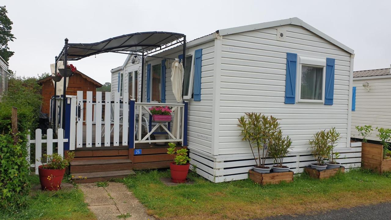 Sylvie Proprietaire Du Mobil-Home Saint-Pair-sur-Mer Exterior foto